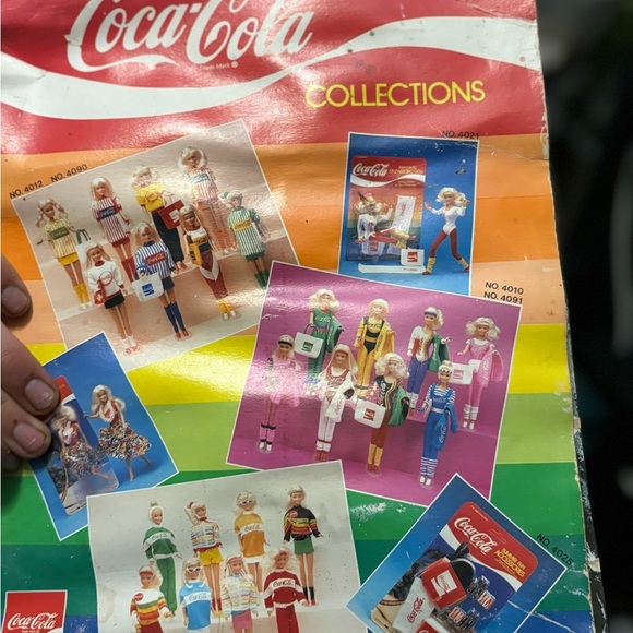 Coca-Cola Collectible Aerobic Doll Fully Jointed 11.5” vintage (x) - Picture 4 of 6